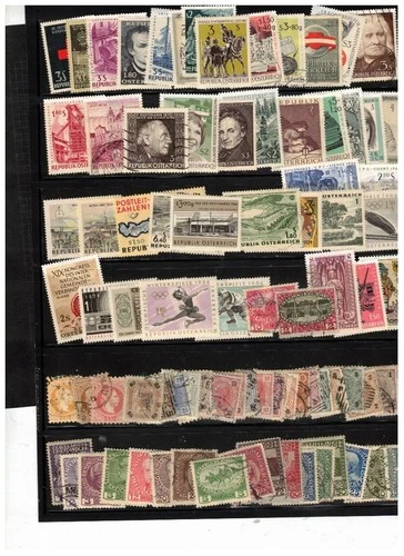AUSTRIA COLLECTION CLEAR OUT REAL BARGAIN OVER 80 STAMPS used LOT 303-89