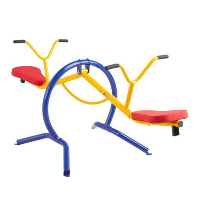 Gym Dandy Teeter-Totter Home Seesaw 37.00 x 31.00 x 85.50'', Multi Colored 