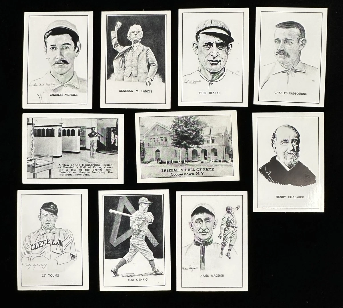 1950 Callahan Hall of Fame Charles A. Comiskey # Baseball - VCP Price Guide