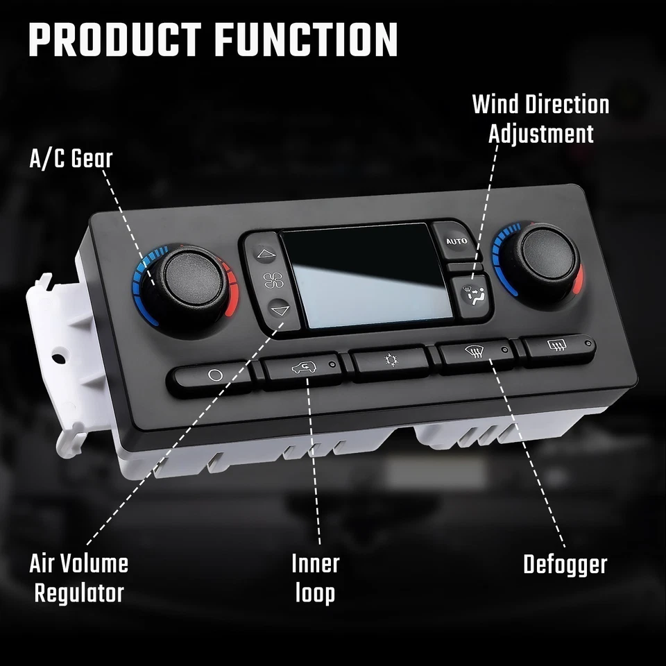 AC A/C Heater Climate Control Module 599-211XD For Chevy GMC Improved Design Foto 3 de 4