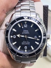 2006 Omega Seamaster Planet Ocean 600M 42mm Steel Black Dial 2201.50 2
