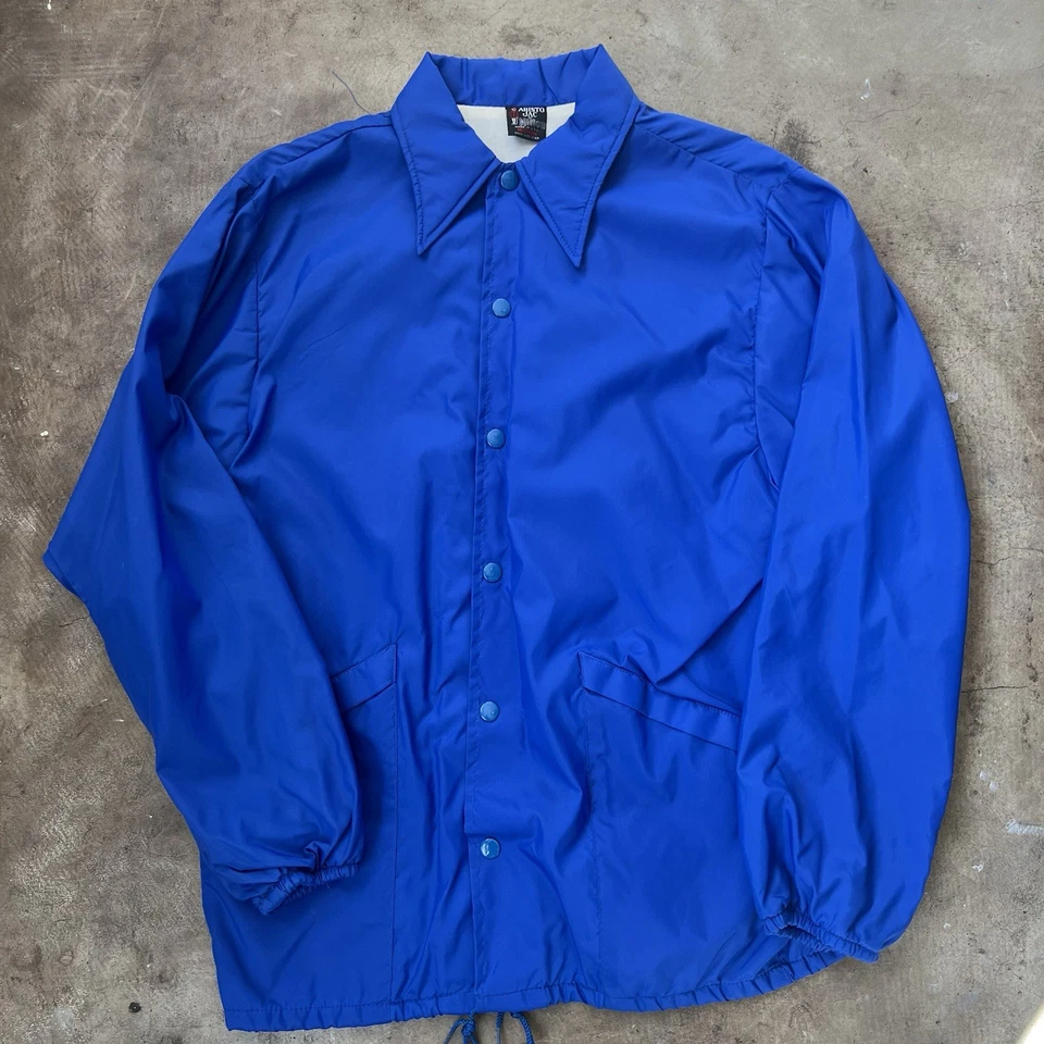 Vintage 70s aristo jac hilton satin style jacket medium the ice man green bay wi - Image 2 of 4