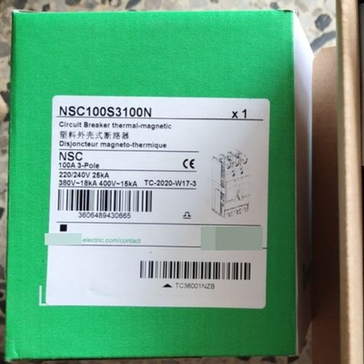 1PC New snd circuit breaker NSC100S3100N in box Free shipping
