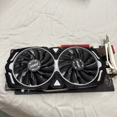 MSI GeForce GTX 1060 Armor 6G OC Graphics Card EUC!