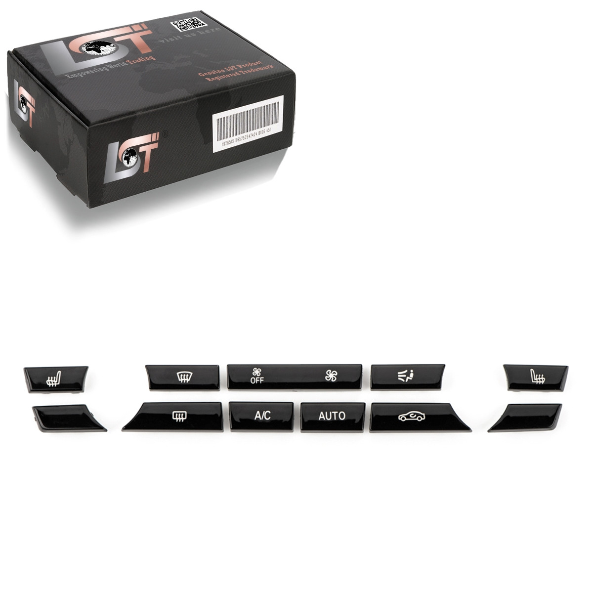 Climate Button Repair Set 11-Piece 61 31 9 313 922 For BMW X5 F15 E85 X6 F16 F86