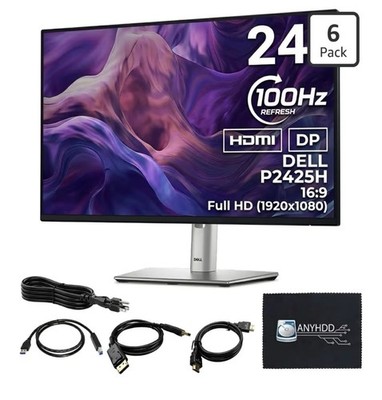 Dell 24'' 1080p Full HD P2425H 100Hz Full HD, 1920 x 1080 16:9 IPS Display