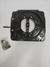 Heavy Duty Seat Swivel Base Rotatable Steel Plate Seat Base Holds 286.6lbs