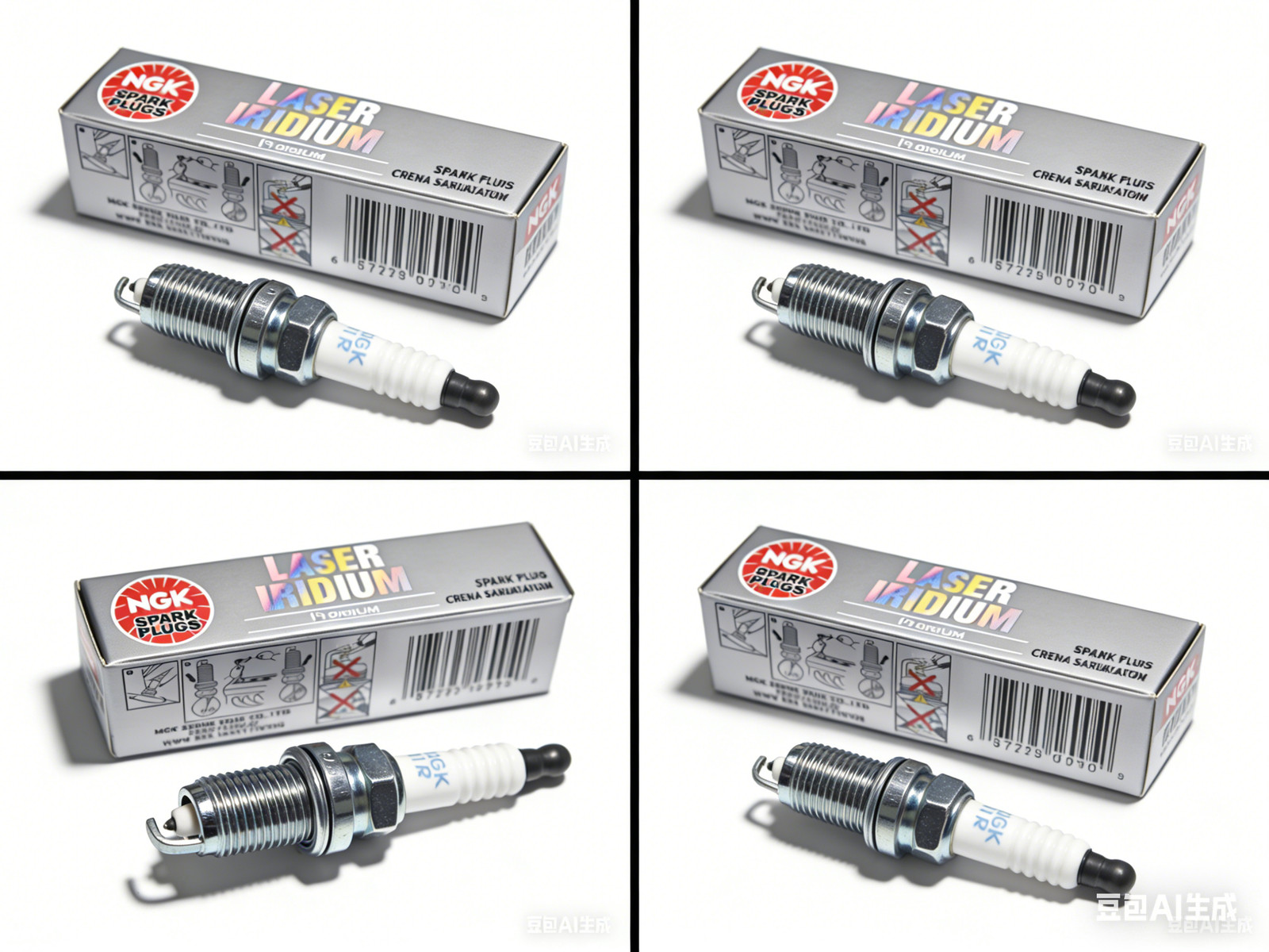 4Pcs 6994 Spark Plugs Laser Iridium NGK IZFR6K11 Fit for Honda ACURA V6 Acura OE