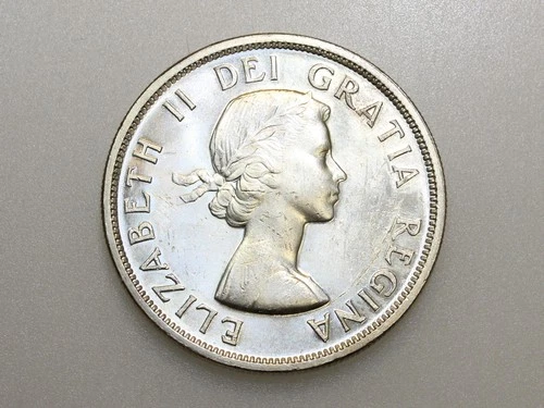 1955 $1 CANADIAN SILVER DOLLAR PROOF