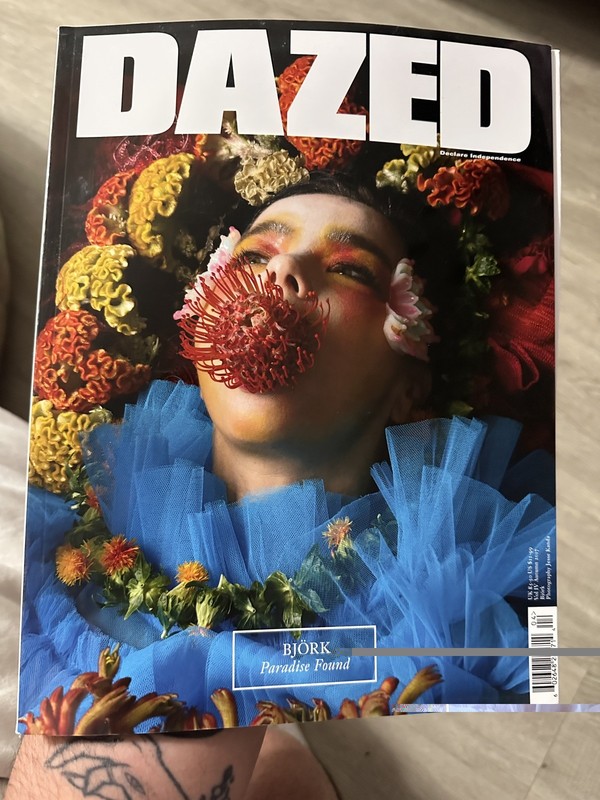 DAZED & CONFUSED Magazine BJORK Cover Vol. IV Autumn 2017 LIKE NEW