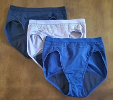 3 Bali Beautifully Confident Light Leak & Period Protection Hi Cut Panty Sz 6/M