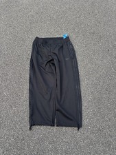 NWT Adidas women  s M 7/8 Style track pants loose fit wide-leg black