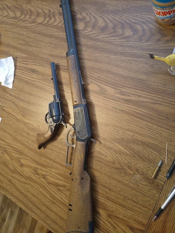 Johnny Eagle Red River Toy Gun Set. Rare 1960's.