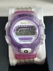 Vintage Ladies Casio Baby G 820 GShock Chronograph Watch. Working Boxed. 1997/98
