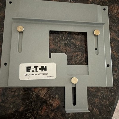 **EATON Generator Mechanical Interlock 30-46712 (electric Cabinet Front 0133414)