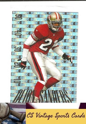 1995 SkyBox Premium #PD24 Deion Sanders Paydirt Gold