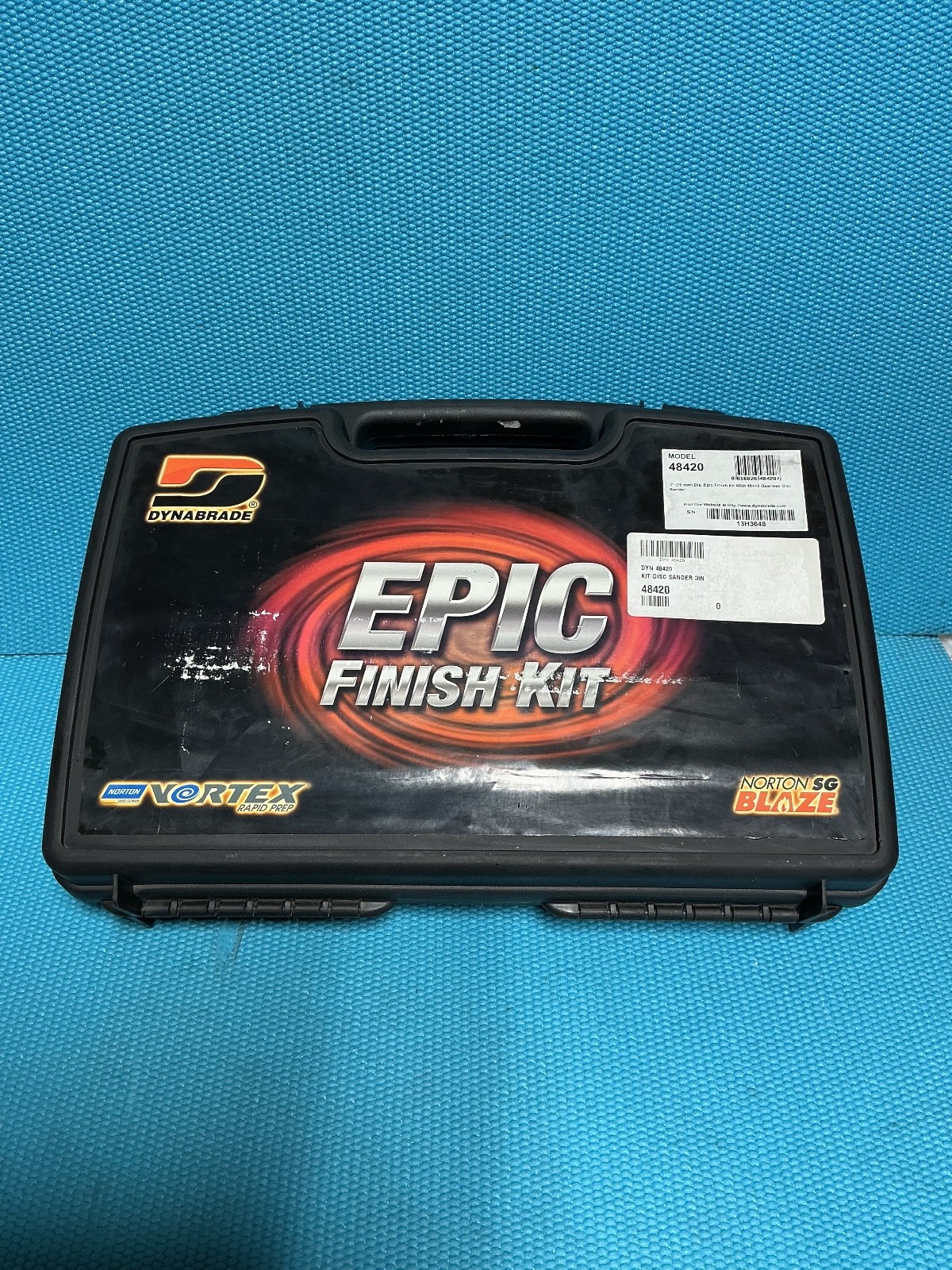 Dynabrade 48420, 3" Dia. Epic Finish Kit. 15000 RPM.