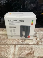 4-Pack 6040mAh Li-ion Battery for Ring Doorbell 2/3/4  Spotlight Cam. BRAND NEW