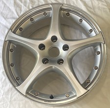 02 Porsche 993 996 Carrera Gemballa 18” SPEEDINE Rim Silver / Polished USED 964
