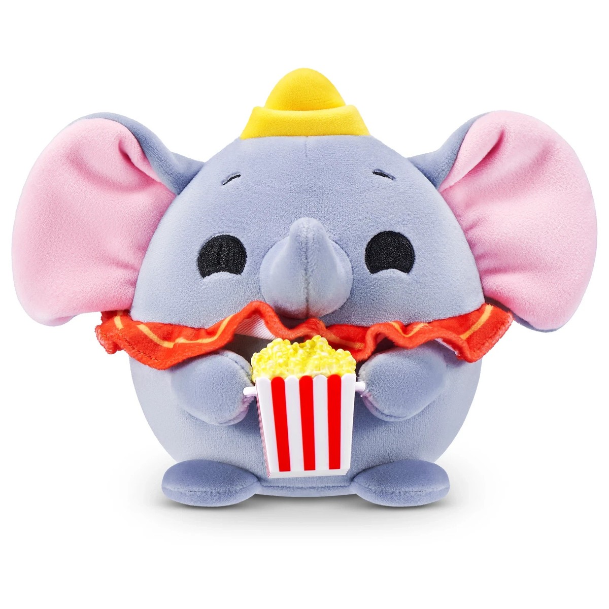 Snackles Disney 14-inch Plush (Dumbo) by ZURU, Plush with Snack