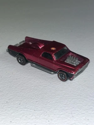1969 Hot Wheels Mattel Magenta Seaside Red Line Truck, No Boat - Image 1 of 4