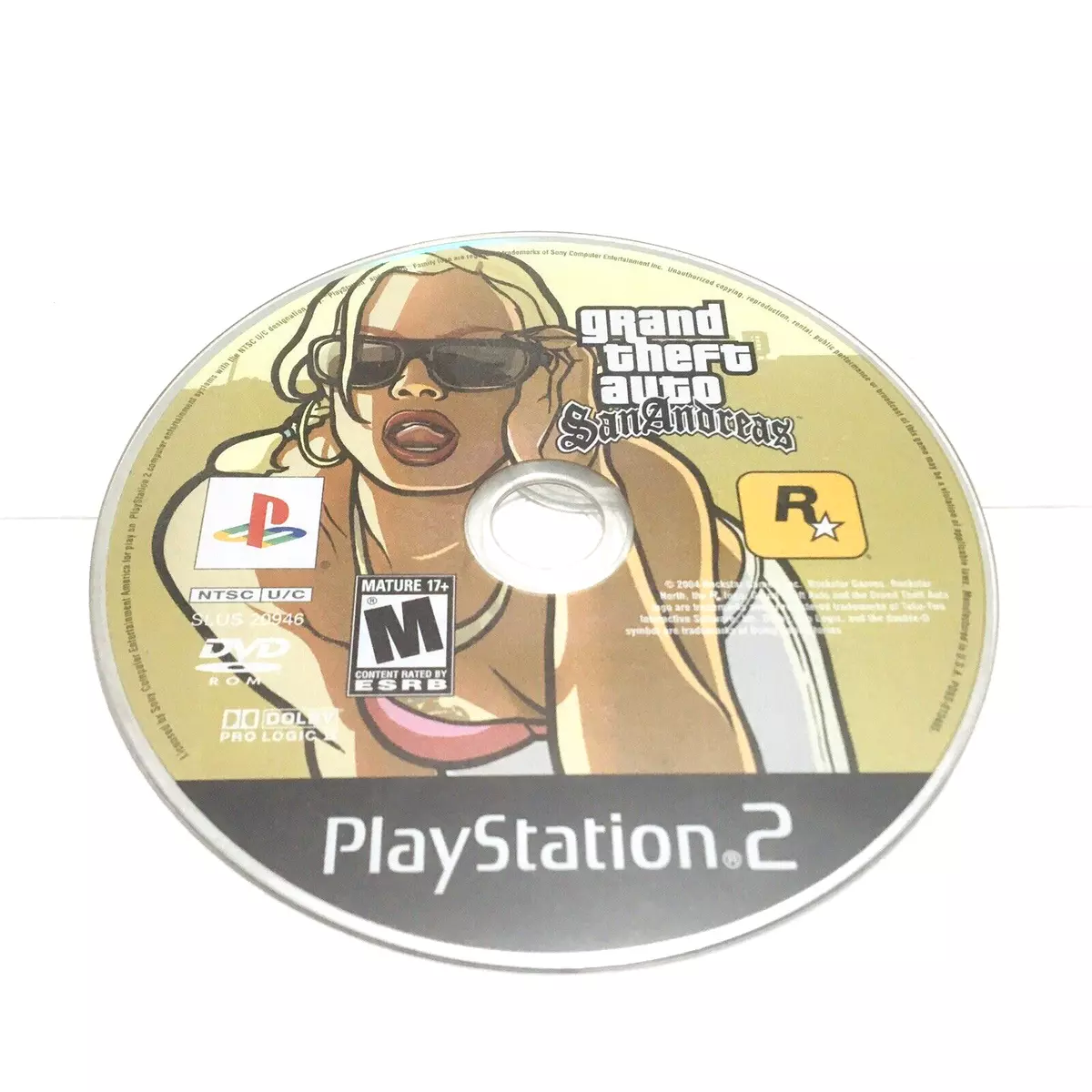 Grand Theft Auto - San Andreas [SLUS 20946] (Sony Playstation 2