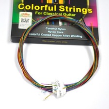 1 Set Alice Colorful Nylon Classical Guitar Strings Coated Copper Alloy AC107C-N