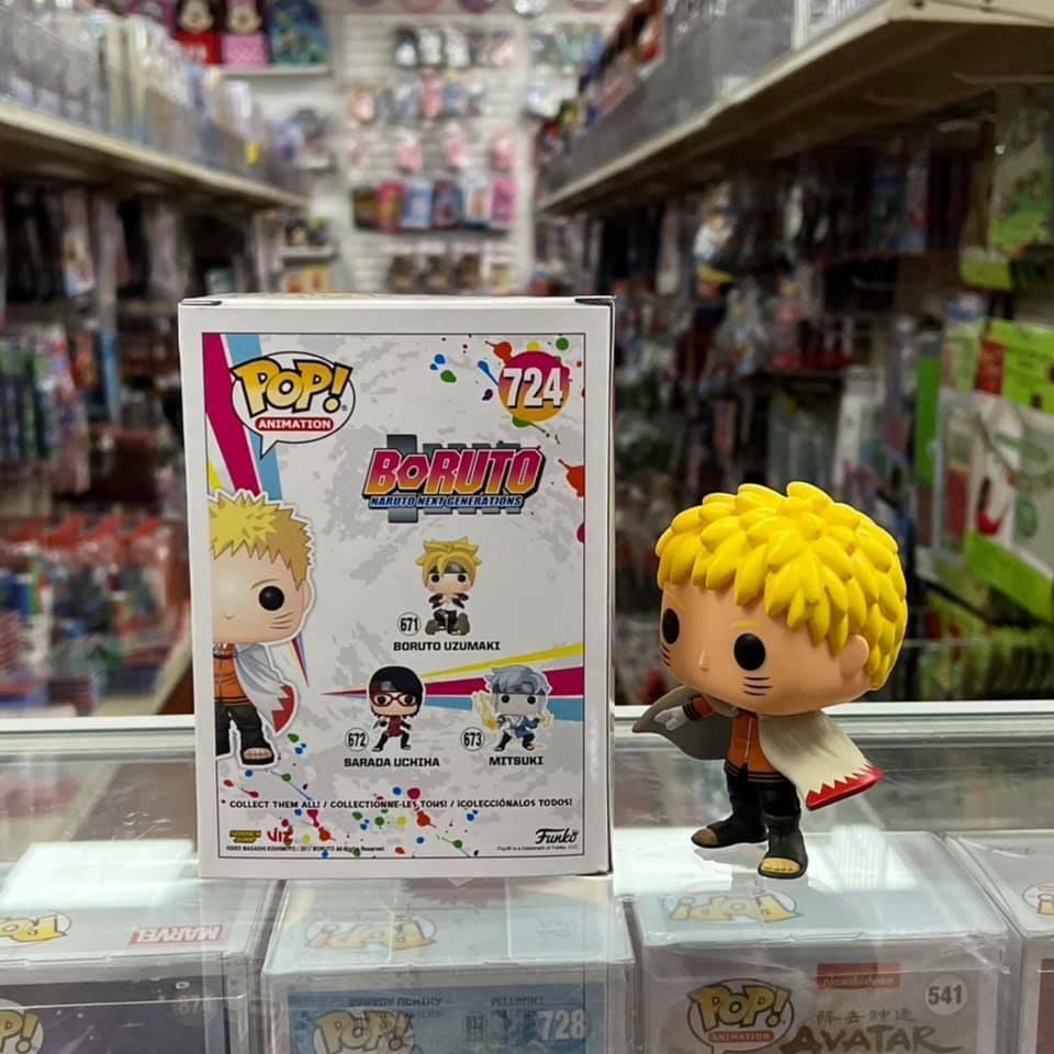  Funko Boruto Naruto (Hokage) Pop Figure (AAA Anime Exclusive) :  Toys & Games