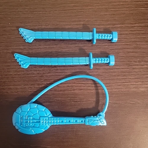 TMNT Rock N Rollin Classic ROCKER LEO Accessories Guitar Vintage 1991 Turtles