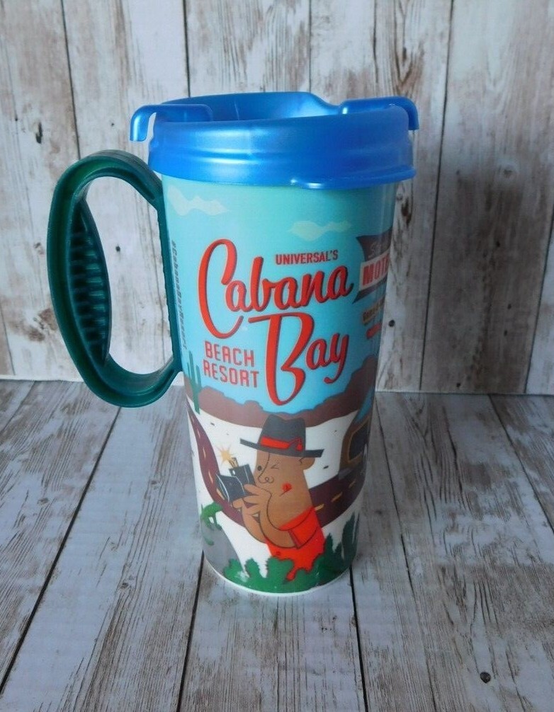 Universal Studios Orlando Florida Cabana Bay Souvenir Refillable Cup