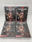 Dungeons and Dragons D&D5E RPG Druid Spellbook Cards (131 cards) Lot Of 4! NEW