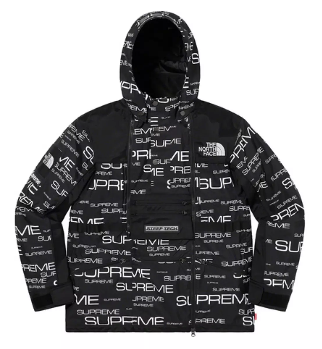 Supreme The North Face Steep Tech Apogee Jacket Black Fall Winter 2021 Size  M