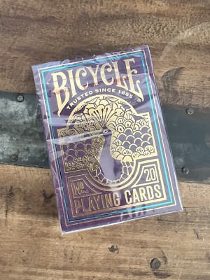 Bicycle Peacock No. 20 Playing Cards - Limited Edition - SEALED