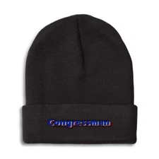Beanies for Men Congressman Winter Hats for Women Acrylic Skull Cap 1 Size
