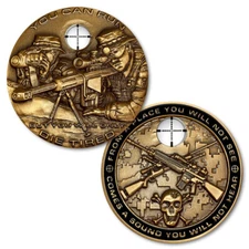 NEW Military Sniper Challenge Coin.