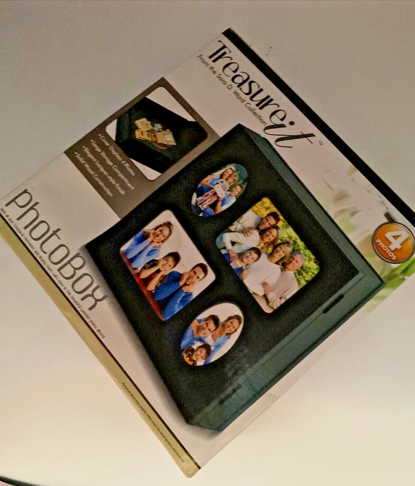 Caja de fotos Treasure It para fotografías y recuerdos Foto 3 de 4