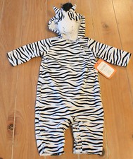 New Pottery Barn Kids BABY ZEBRA Infant Baby Costume 0-6 Months