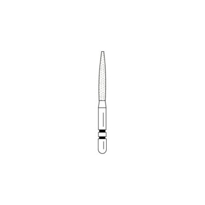 Abrasive Technology Two Striper FG #260.10 Flame Coarse Grit Diamond Burs 5/Pk