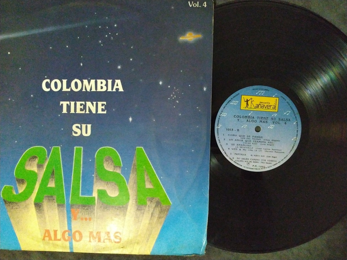 Colombia Tiene Su Salsa x 3 Lps , Salsa Rare Dura Éxito Colombia