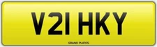 VICKY VICKS VICTORIA NUMBER PLATE VICKIE REG V21 HKY NO ADDED FEE VIKKI VICKERS