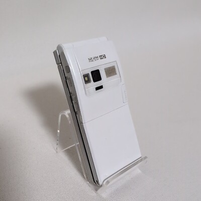 Docomo N-04B White Flip Phone Communication Confirmed Japanese