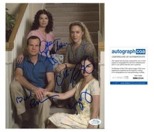 "Big Love" AUTOGRAPH Signed 8x10 Photo - Bill Paxton, Jeanne Tripplehorn +2 ACOA