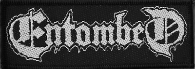 Entombed - Logo Patch 10 cm x 3,5 cm