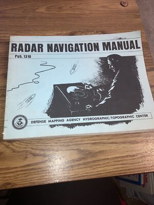 Radar Navigation Manual Pub 1310 1985 Defense mapping Organization Softcover