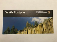 Devils Postpile National Monument Park Unigrid Brochure Map NPS New California