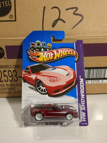 Hot Wheels '09 Corvette ZR1 202/250 - Super Treasure Hunt - 2013 Mainline A