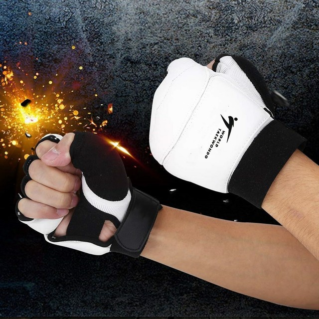Taekwondo Hand Protector WTFStyle Taekwondo Gloves Open Fingered