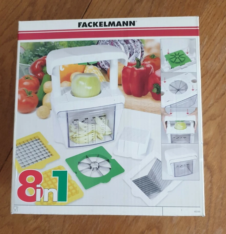 Multischneider und - reibe 8 in 1 Fackelmann