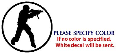 Counter Strike #1 Graphic Die Cut decal sticker Car Truck Boat  window 9''