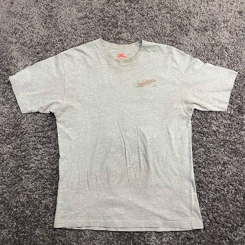 Tommy Bahama Mens Gray Short Sleeve 